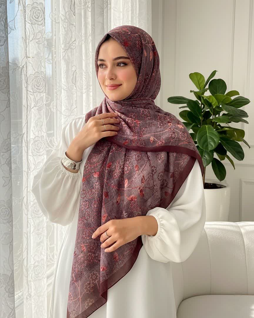 روسری نخی کد 014