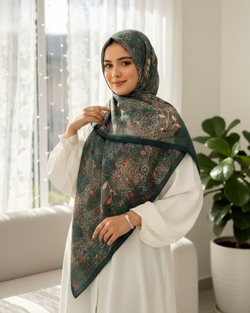 روسری نخی کد 016