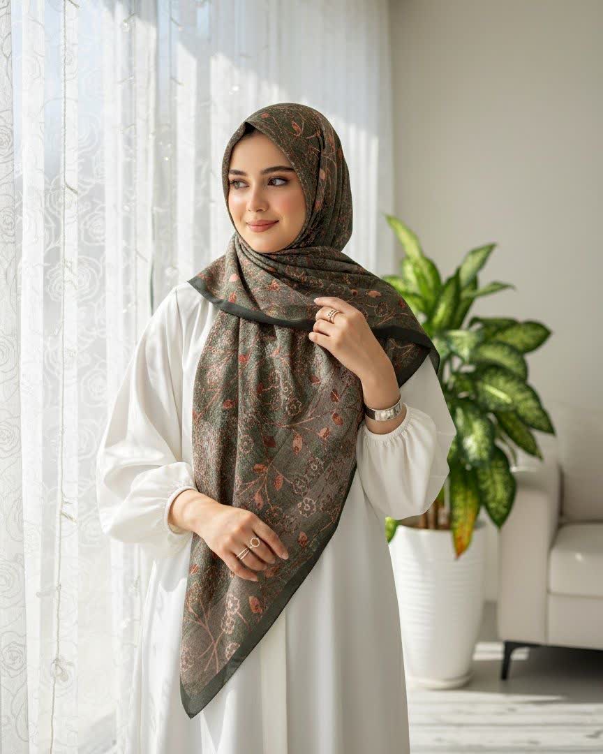 روسری نخی کد 018