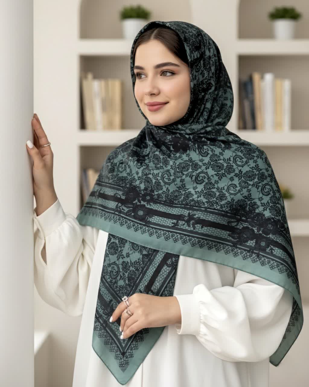 روسری نخی کد 024