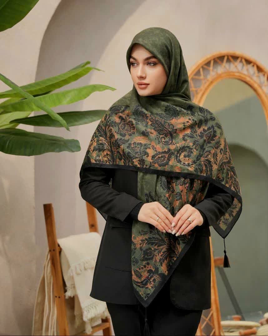 روسری نخی کد 021