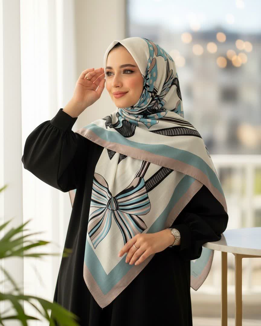 روسری نخی کد 025