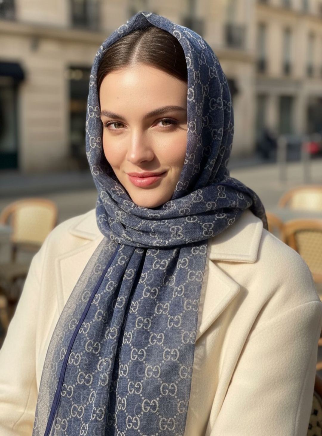 شال توری طرحدار